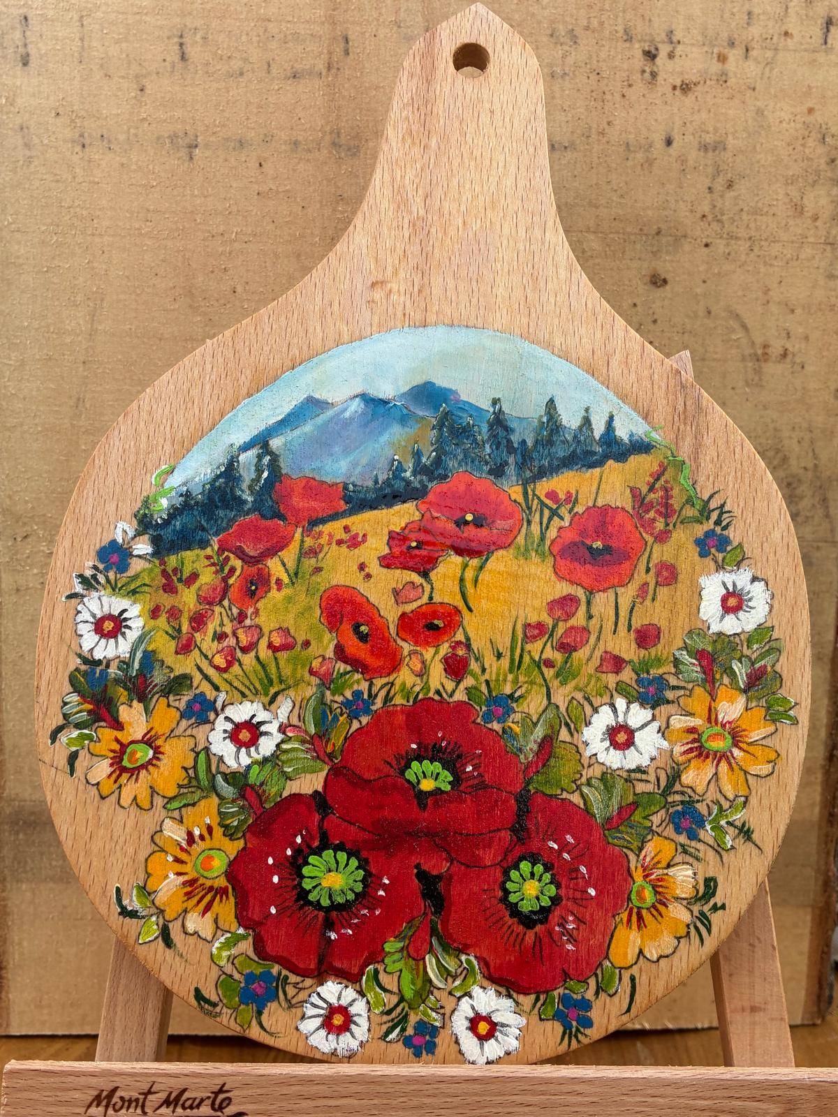 Poppies on the Mountain